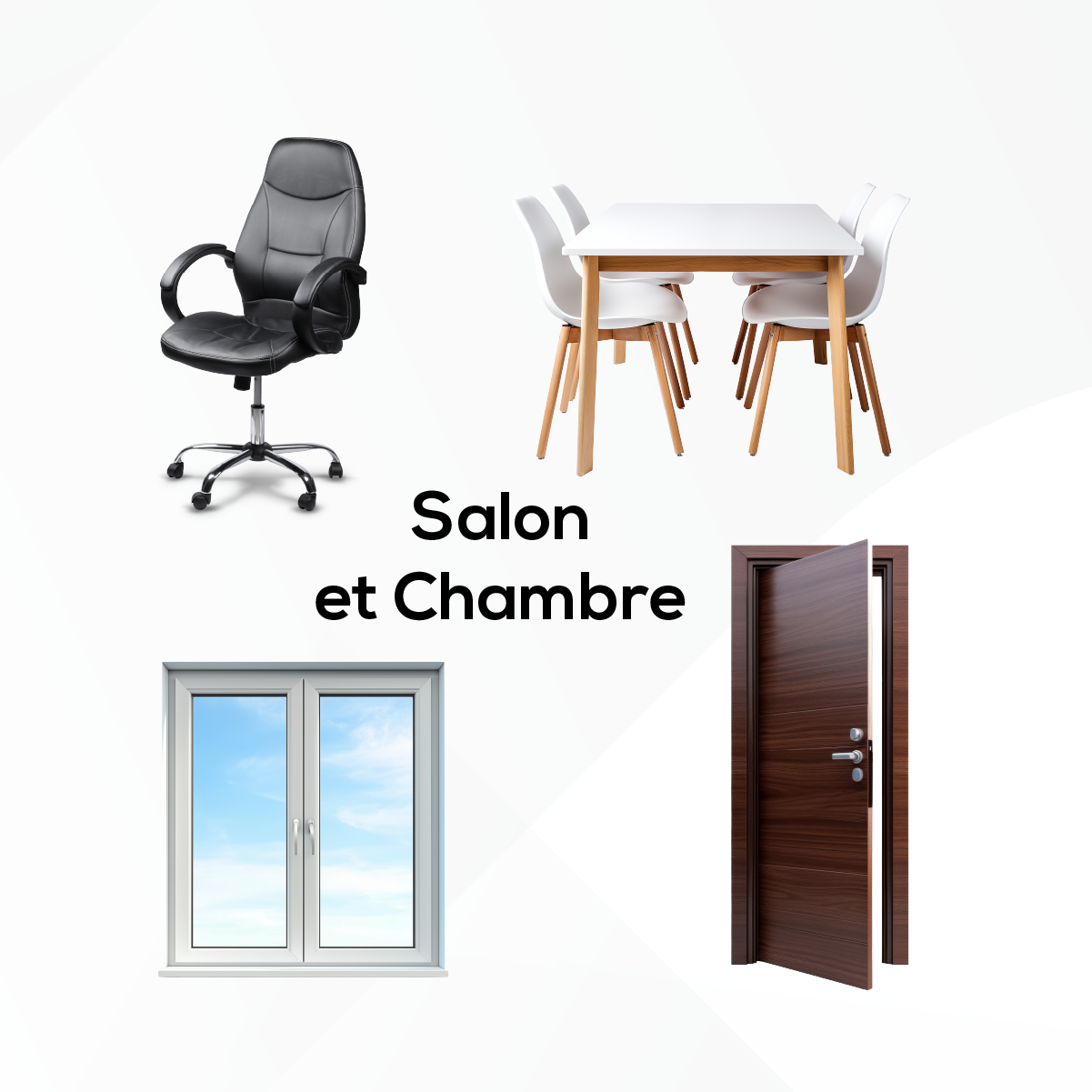 salon et chambre